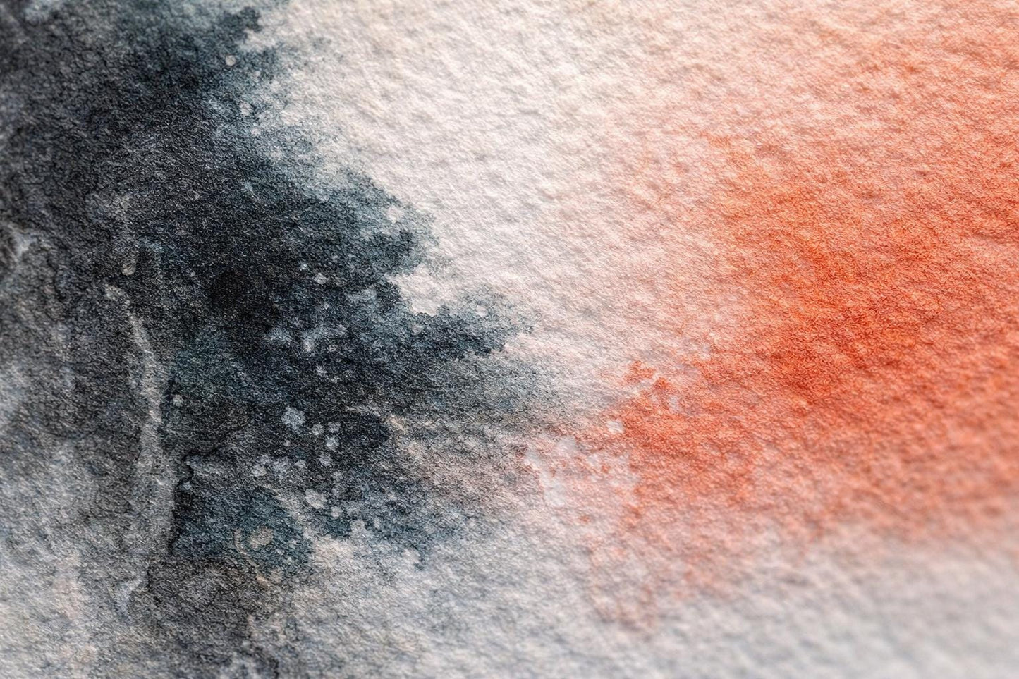 Chinese Ink Landscape Painting, Welcoming Pine Sunrise, Vertical Zen Wall Art, Made to Order