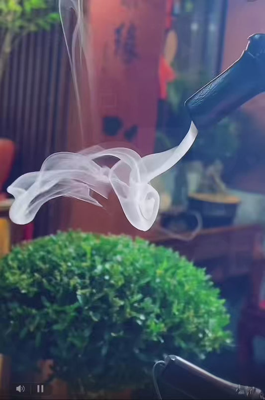 Handcrafted Bamboo Dragon Incense Holder - 3-Generation Chinese Heritage Lucky Decor